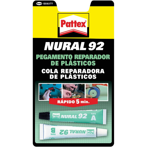 Pegamento reparador de pl�sticos Nural 92